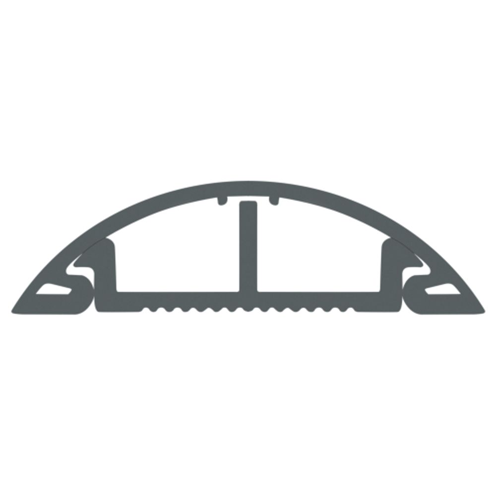 Кабель-канал ЭРА KK-35-10-FG напольный серый RAL 7046 35х10мм 88м | Кабель-канал напольный