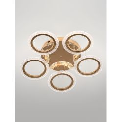 Светильник потолочный светодиодный Rivoli Evlalia 6178-733 LED 70Вт 3000-6000К с пультом | Rivoli