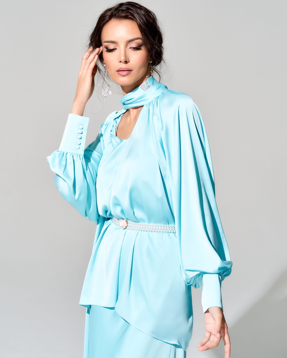 Блуза-аскот Tiffany