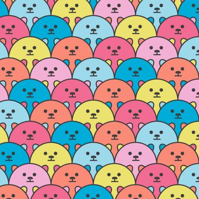 Разноцветные милые хомяки. Cute hamsters