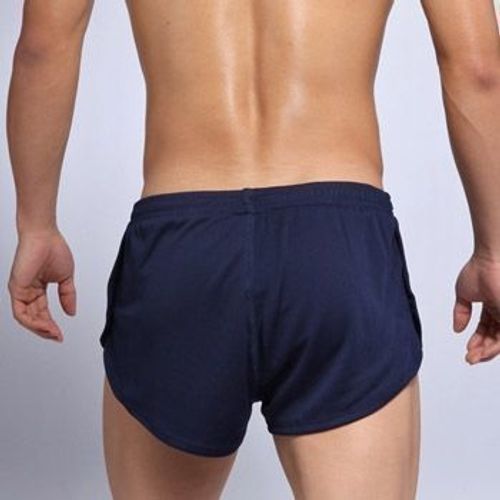 Мужские шорты спортивные темно-синие Seobean Running Shorts Navy