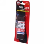 Шнурки для обуви «Классические», плоское сечение, цвет коричневый, 2 пары, 100см