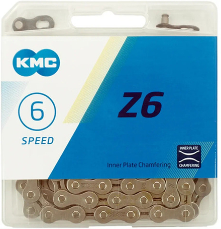 Цепь Z6 KMC 1/2"x3/32" 116LINKS, арт. 570098