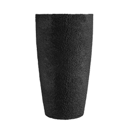 Кашпо Concretika Conus D40 H80 Black Max