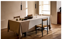 Zara Home скатерть из хлопка, ажурная отделка, 250 170 см