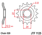 Звезда JTF1125.17