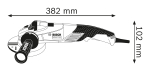 Угловая шлифмашина BOSCH GWS 18-150 L 06017A5000