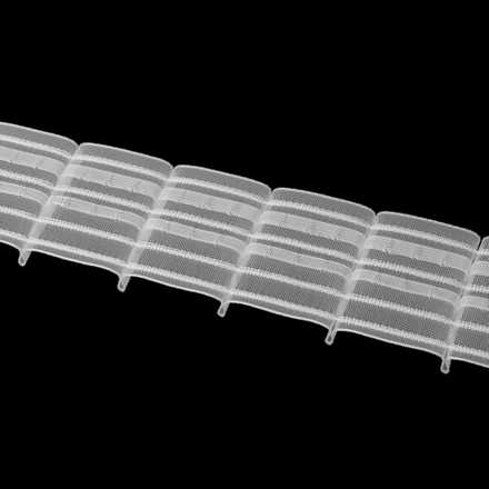 Шторная лента Oz-Is арт. 3971MP, коэф сборки 1:1,5, цвет прозрачный (ширина 50 mm)