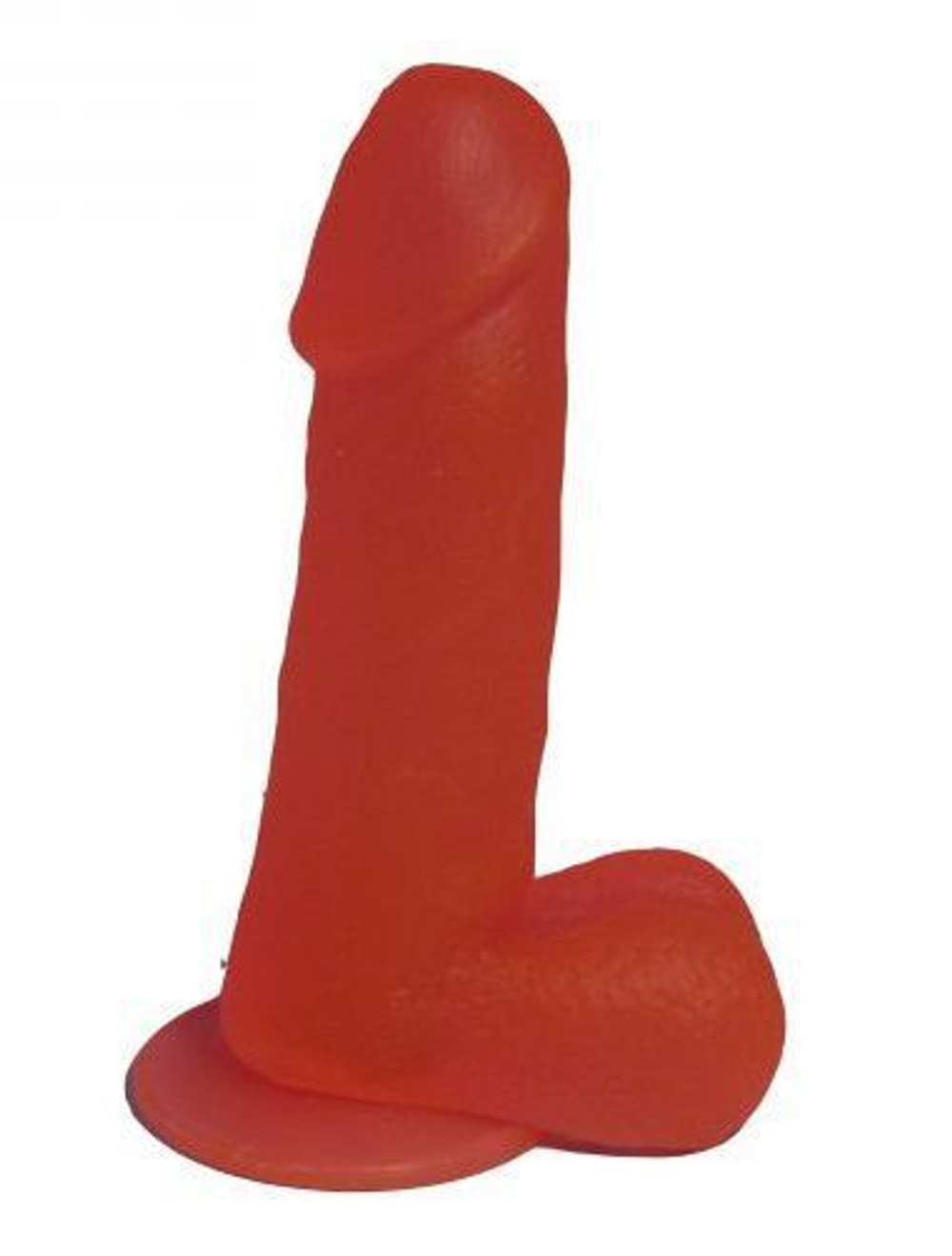 Розовый стимулятор в форме фаллоса на присоске - 15,5 см.