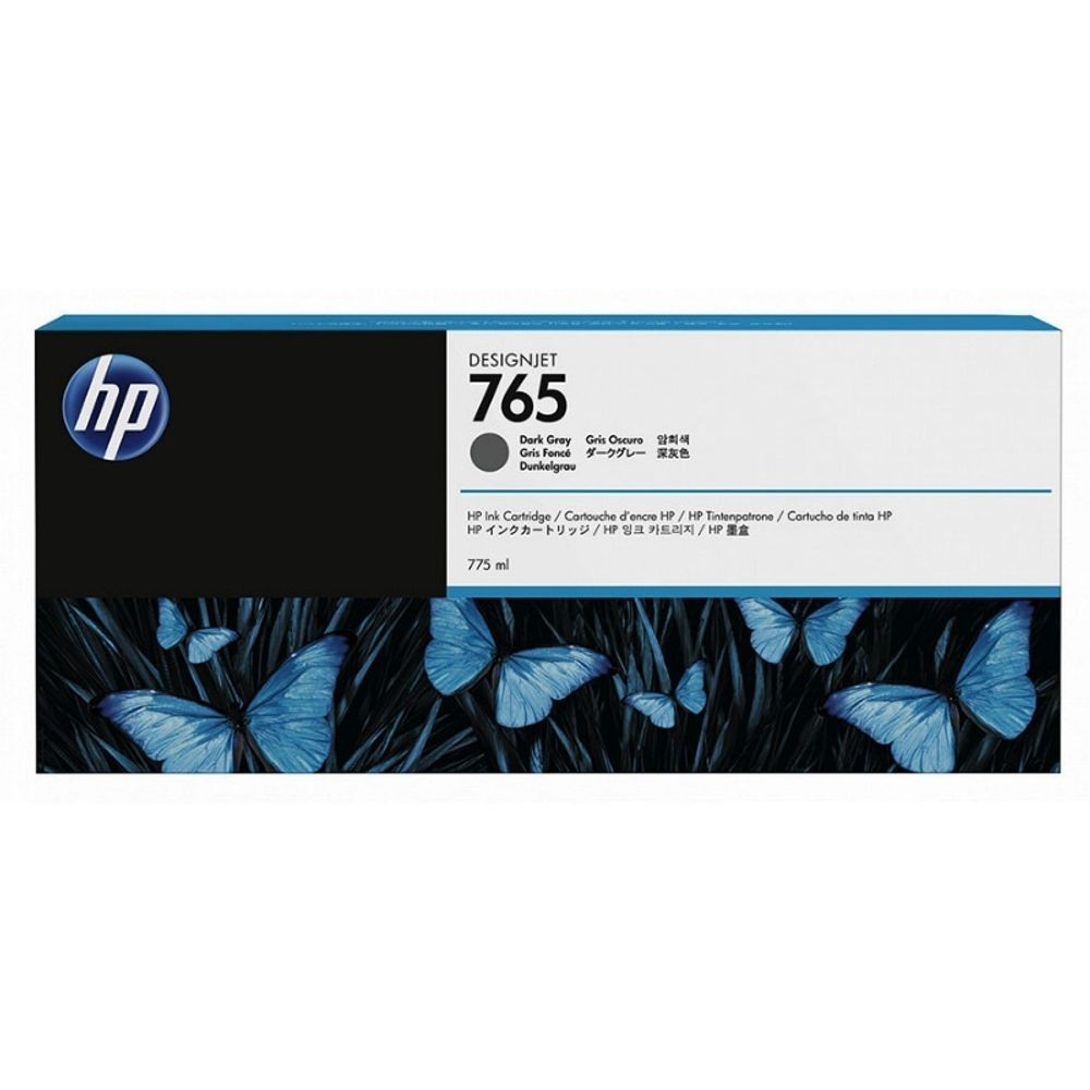 Картридж HP 765 (F9J54A) для DesignJet T7200, темно-серый (775 мл)