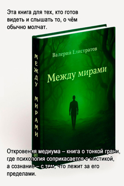 Книга "Между мирами", автор Валерий Елистратов