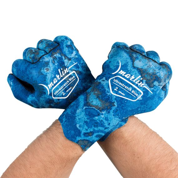 Перчатки Marlin Ultrastretch 2 мм Синие