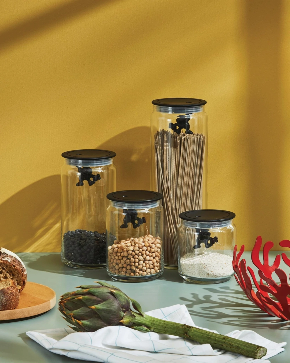 Alessi Джанни контейнер 900мл AMDR05 W