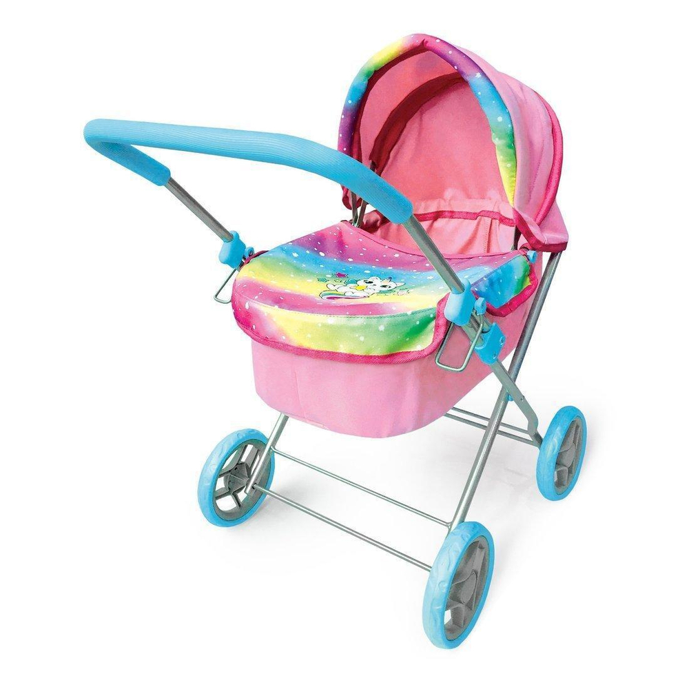 Коляска д/кукол лежачая "Сaticorn" 56*38*58см