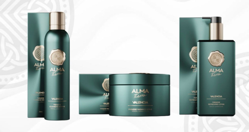 ALMA TIERRA Valencia Paradise Набор для тела 3 позиции(мусс, скраб, лосьон)