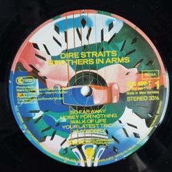 Винтажная виниловая пластинка LP Dire Straits Brothers In Arms (Germany 1985)