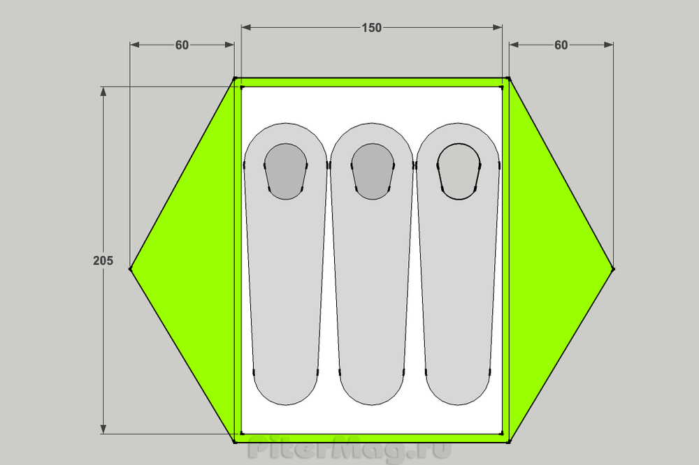 Палатка Sputnik Conakry 3