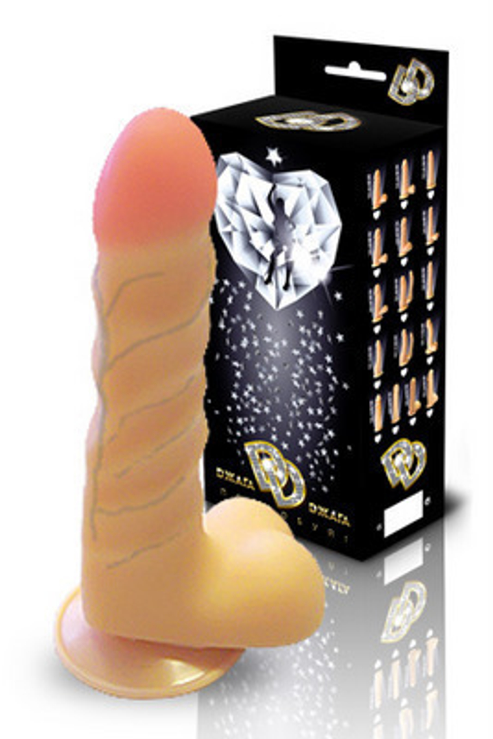 Фаллоимитатор-реалистик №25 с присоской