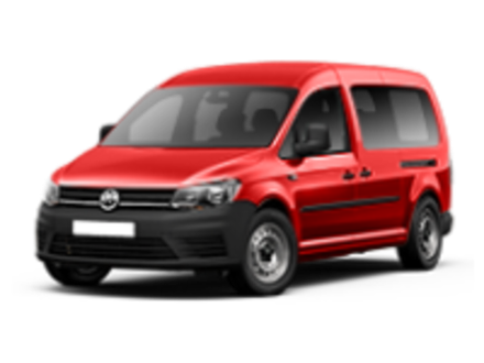 Багажники на Volkswagen Caddy IV 2015-2019 на штатные места