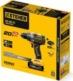 Дрель-шуруповерт аккумуляторная Steher CB-165-21 20 В, 1 АКБ