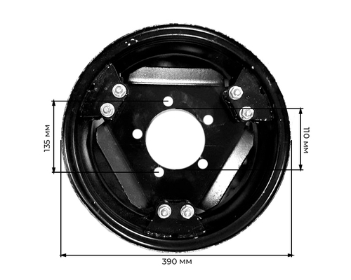 Диск колеса R14 (для покрышки 6,00-14)