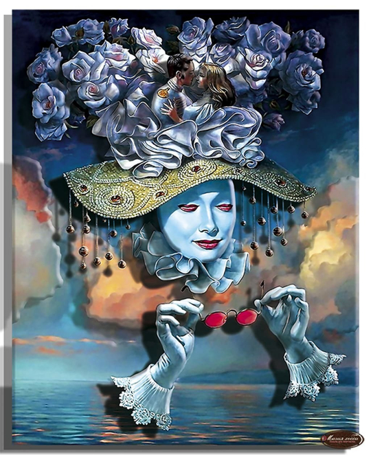 Папертоль РТ150173 "Зазеркалье. Любовь." 29*37см