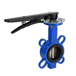 Water Butterfly Valve Elephant WCB-316L-VITON 232PSI, body material - stainless steel WCB, disk material - stainless steel 316L, seal - VITON, handwheel operated