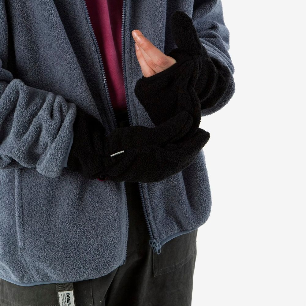 Толстовка Меч Fleece ZIP Steel Grey серая