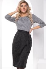 Платье "Фредерика" (грей/блэк) П7971 LT Collection