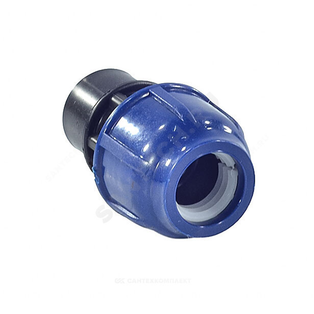 Муфта компрессионная ПЭ Дн 20х3/4" ВР Ру16 RTP (РосТурПласт) 11479