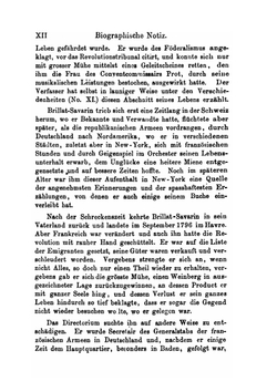 Physiologie Des Geschmacks. Oder, Physiologische Anleitung Zum Studium Der Tagelgenüsse | Brillat-Savarin