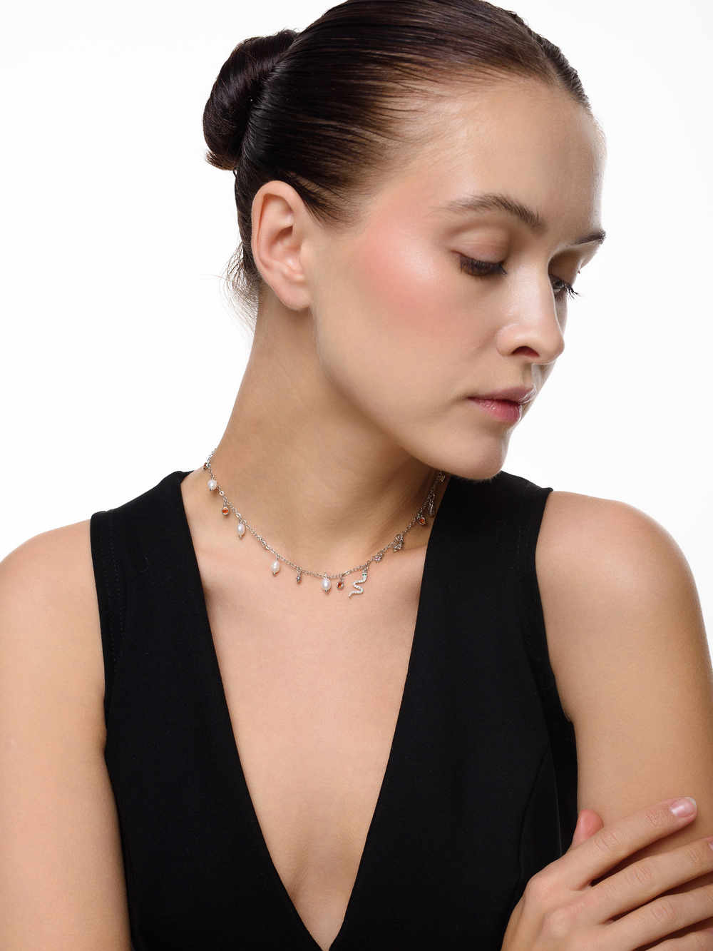 Чокер "Multicolor Snake"