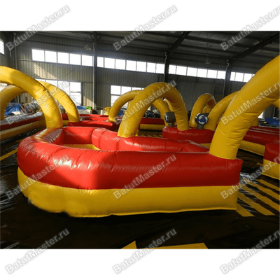 Надувная трасса для электромобилей