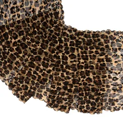 Кружево эластичное леопард 20 см