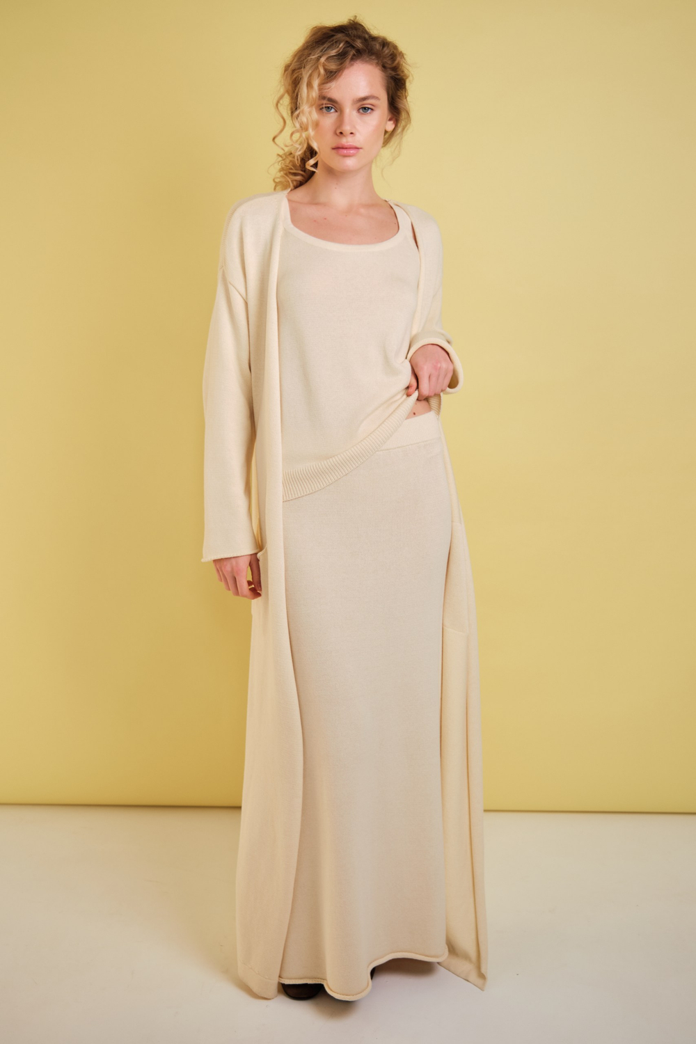 Женский костюм DBR 38345-1001 молочный, 170