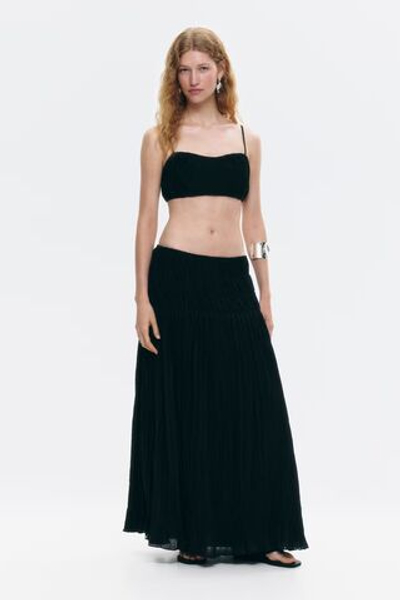 Юбка с сборками и гофрировкой - H&M