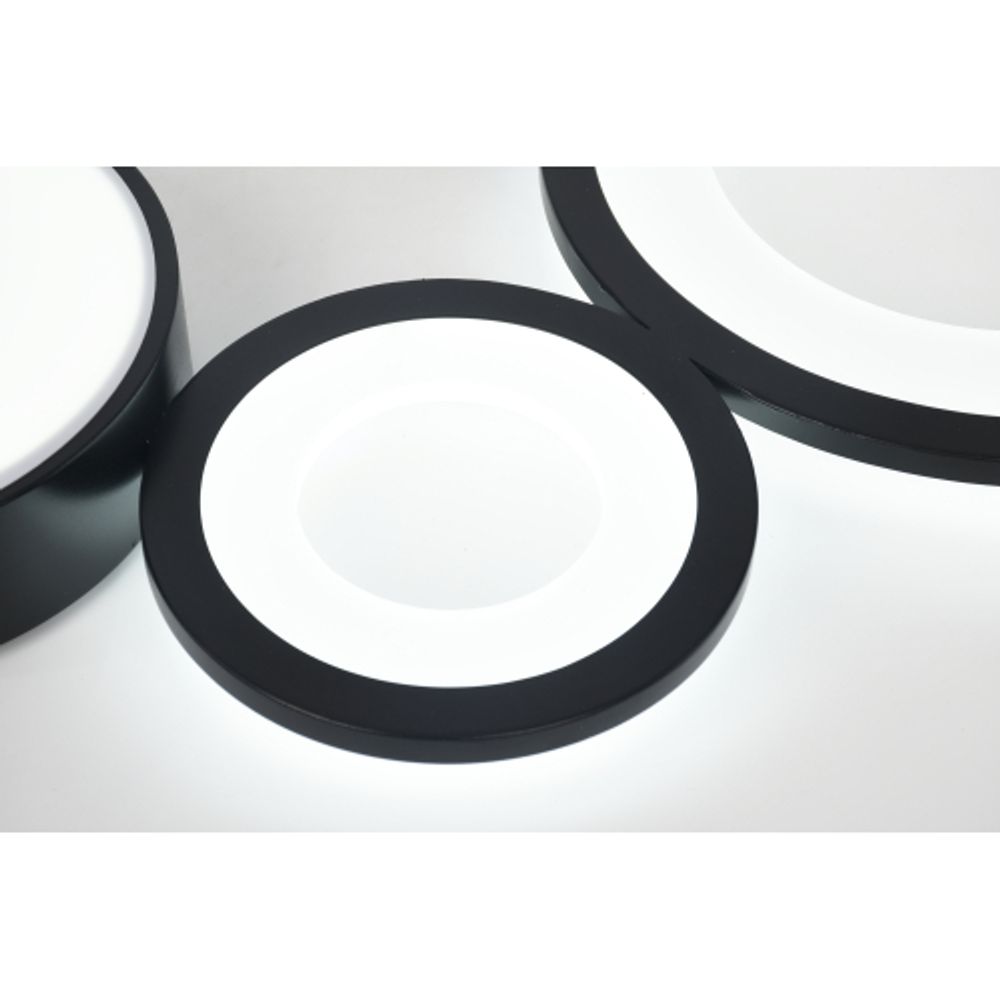 Светильник потолочный светодиодный Rivoli Aliona 6161-201 LED 110 Вт 3000 - 6000 К с пультом