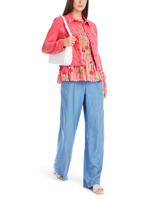 Джинсовая куртка из хлопка