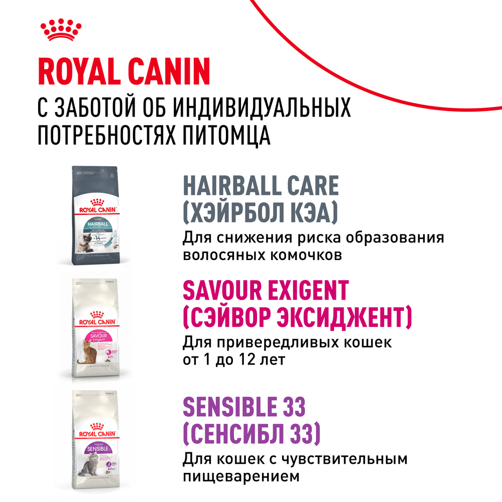 Корм для кошек Royal Canin Indoor 7+ сухой сбалансированный для cтареющих кошек,живущих в помещении - 2 кг