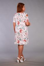 Ирбис - платье молочный Iv-capriz (Акция)
