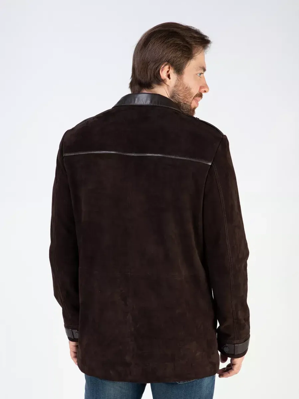 Кожаная куртка демисезонная пальто замша