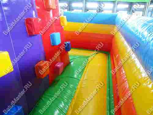 Скалодром "Утес" разноцветный 7*7*7 м