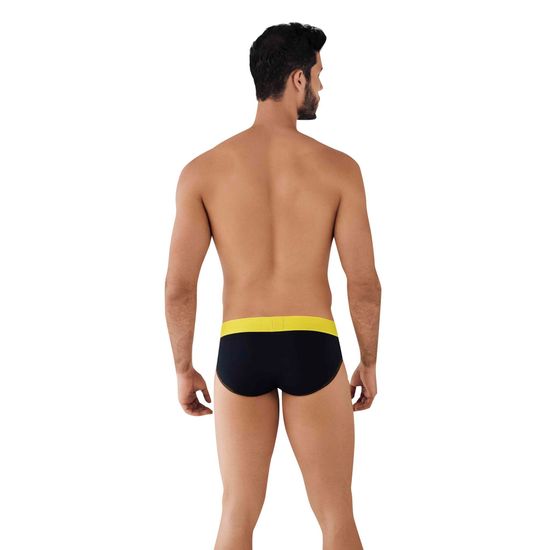 Мужские трусы слипы черные Clever TECHNIQUES BRIEF 079811