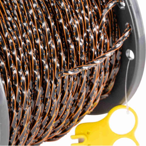 Леска CHAMPION Hurricane saw twist 4,4*83 м (зубчатая витая)+нож   C7096