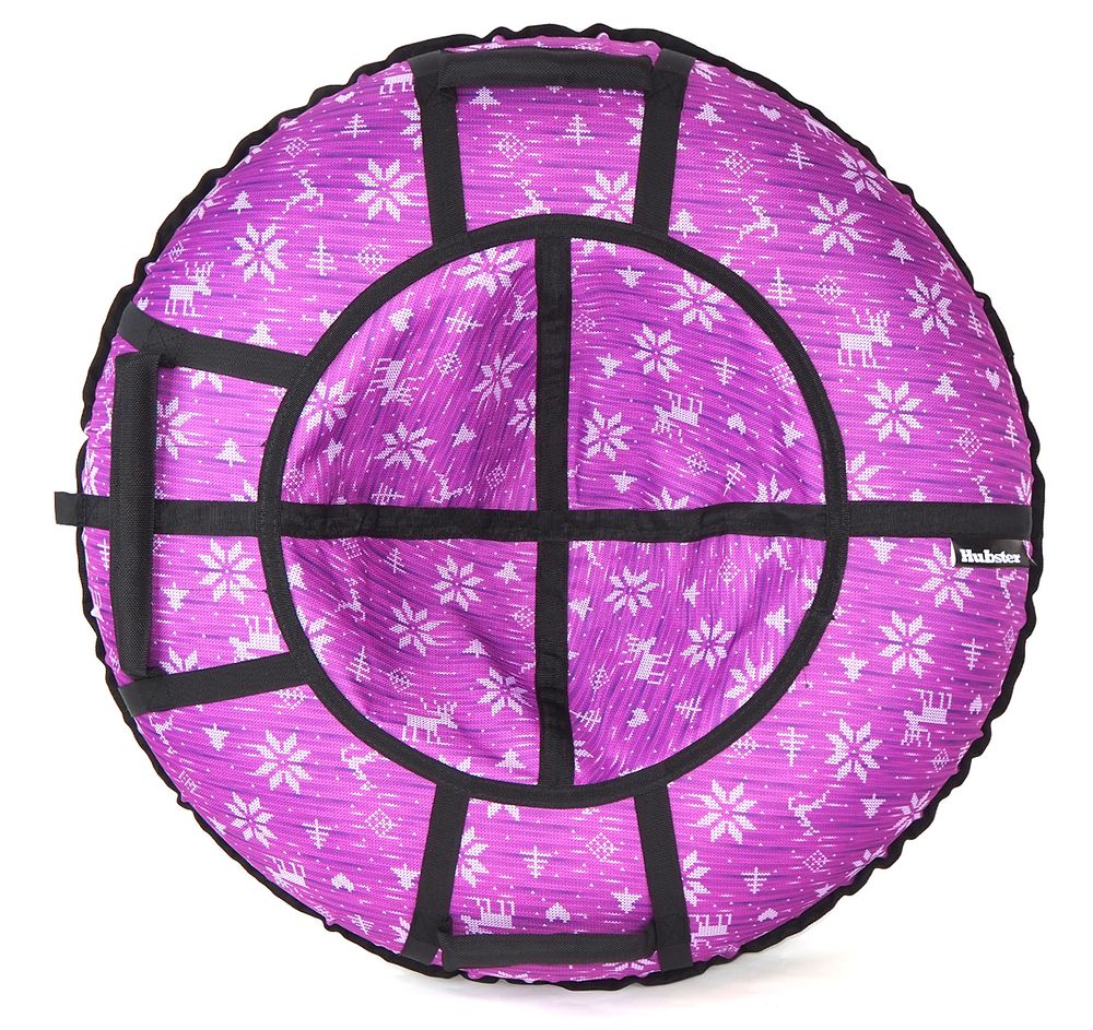 Тюбинг Hubster Люкс Pro S Тундра фиолетовая