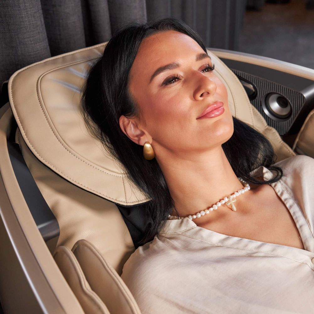 Массажное кресло UNIX Afelia Beige