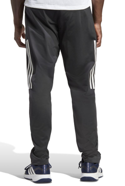 Мужские теннисные штаны Adidas 3 Stripes Knit Pant - black