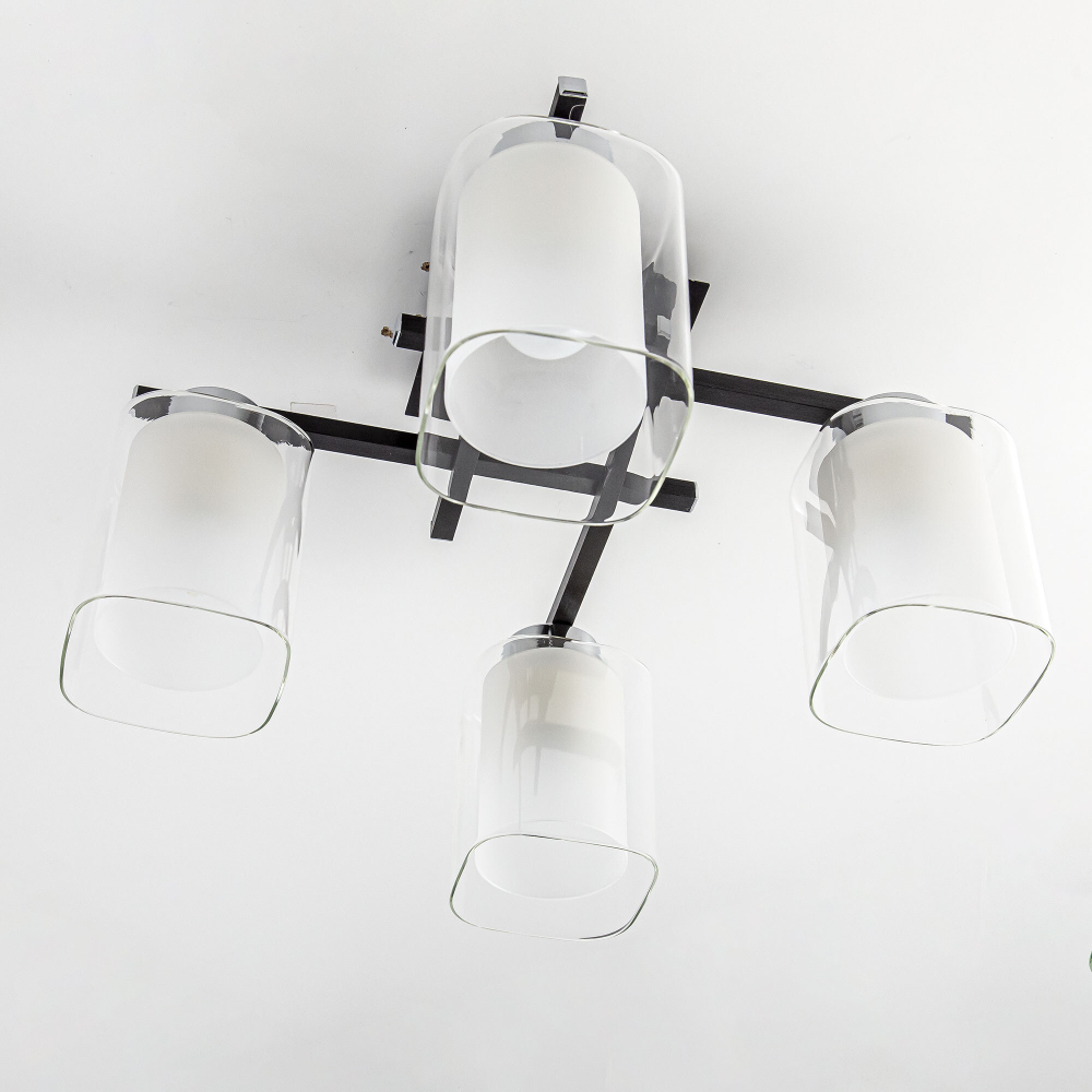 Citilux Диез CL111141 Люстра потолочная Чёрная