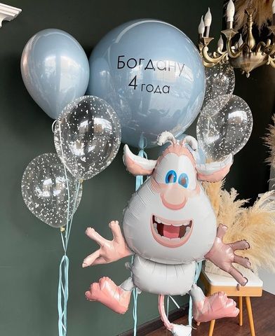 Шары Буба на 4 года мальчику