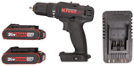 Аккумуляторная дрель-шуруповерт Kress KU210.1 с двумя 2Ач АКБ и ЗУ